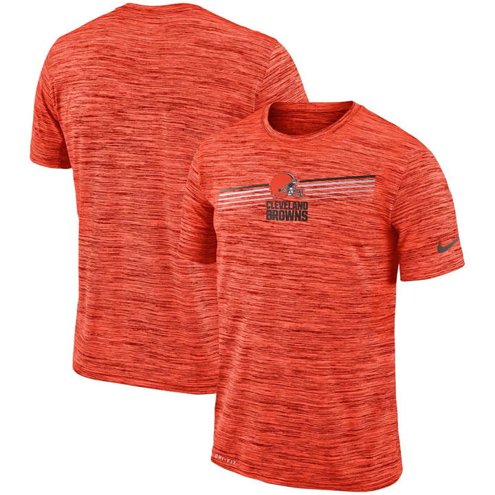 Cleveland Browns Nike Sideline Velocity Performance T-Shirt Heathered Orange,We sell and wholesale Cleveland Browns Nike Sideline Velocity Performance T-Shirt Heathered Orange on line form chian!